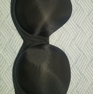 Strapless Black Cacique Bra